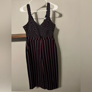 striped jumpsuit